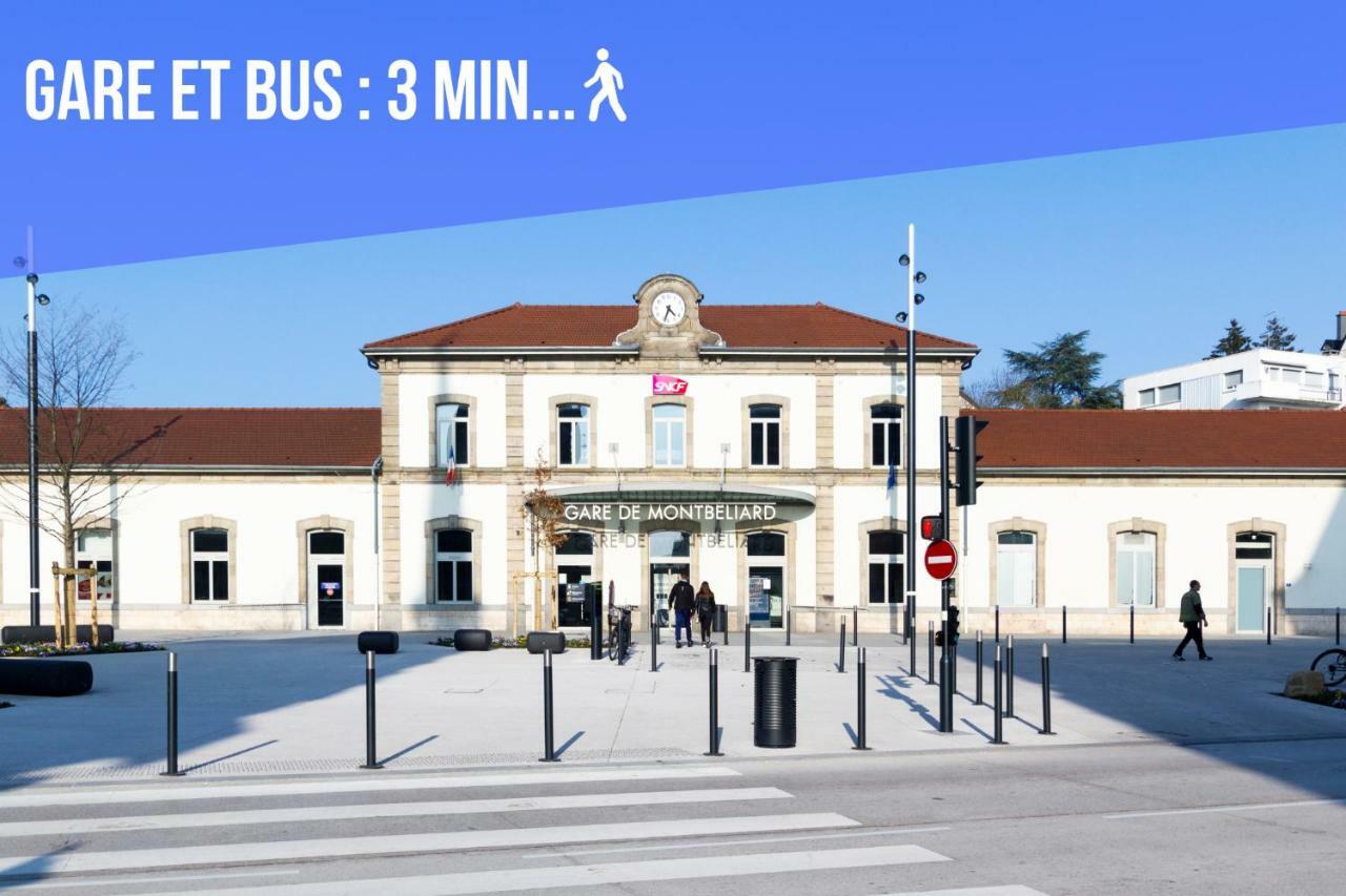 Le Contemporain Apartment Montbeliard Ngoại thất bức ảnh